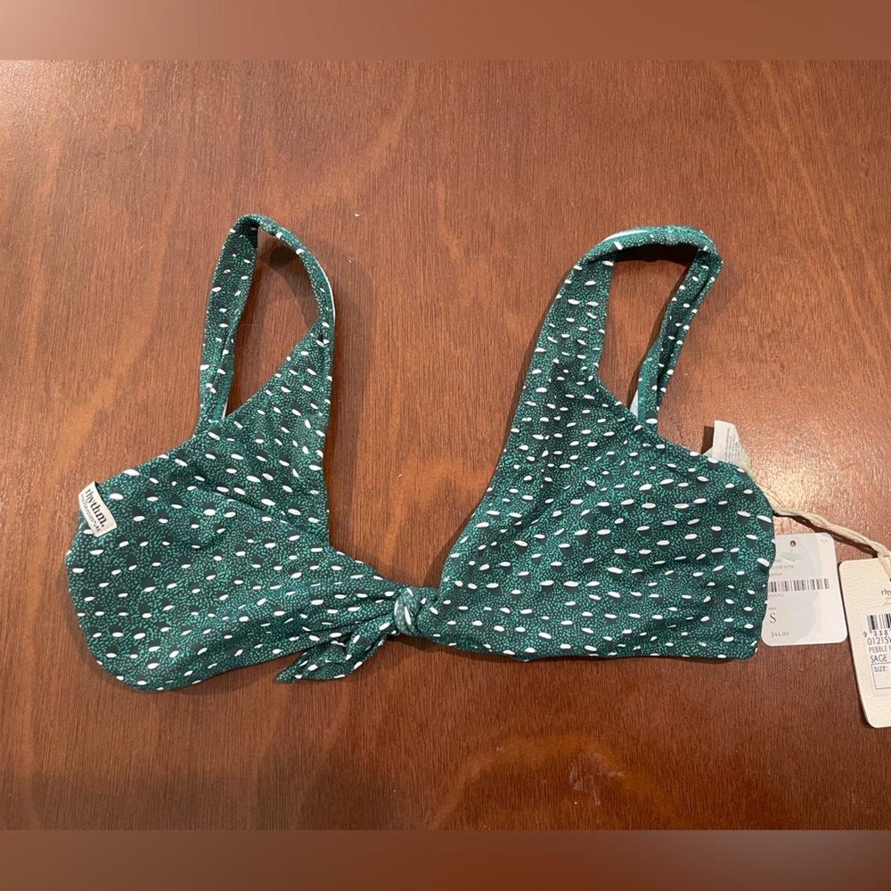 Rhythm. Swim New! Rhythm Swim X Free People Pebble Tie Front Tank Top Sage